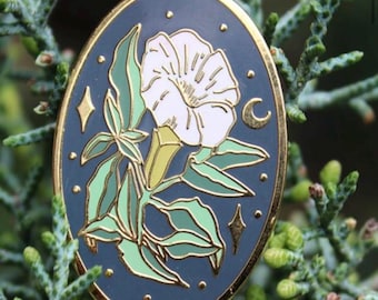 Datura Pendant 14k gold plated