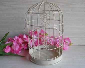 Rustic Square Metal Birdcage Set of 4 DT1001 Wedding Decor Centrepiece Garden
