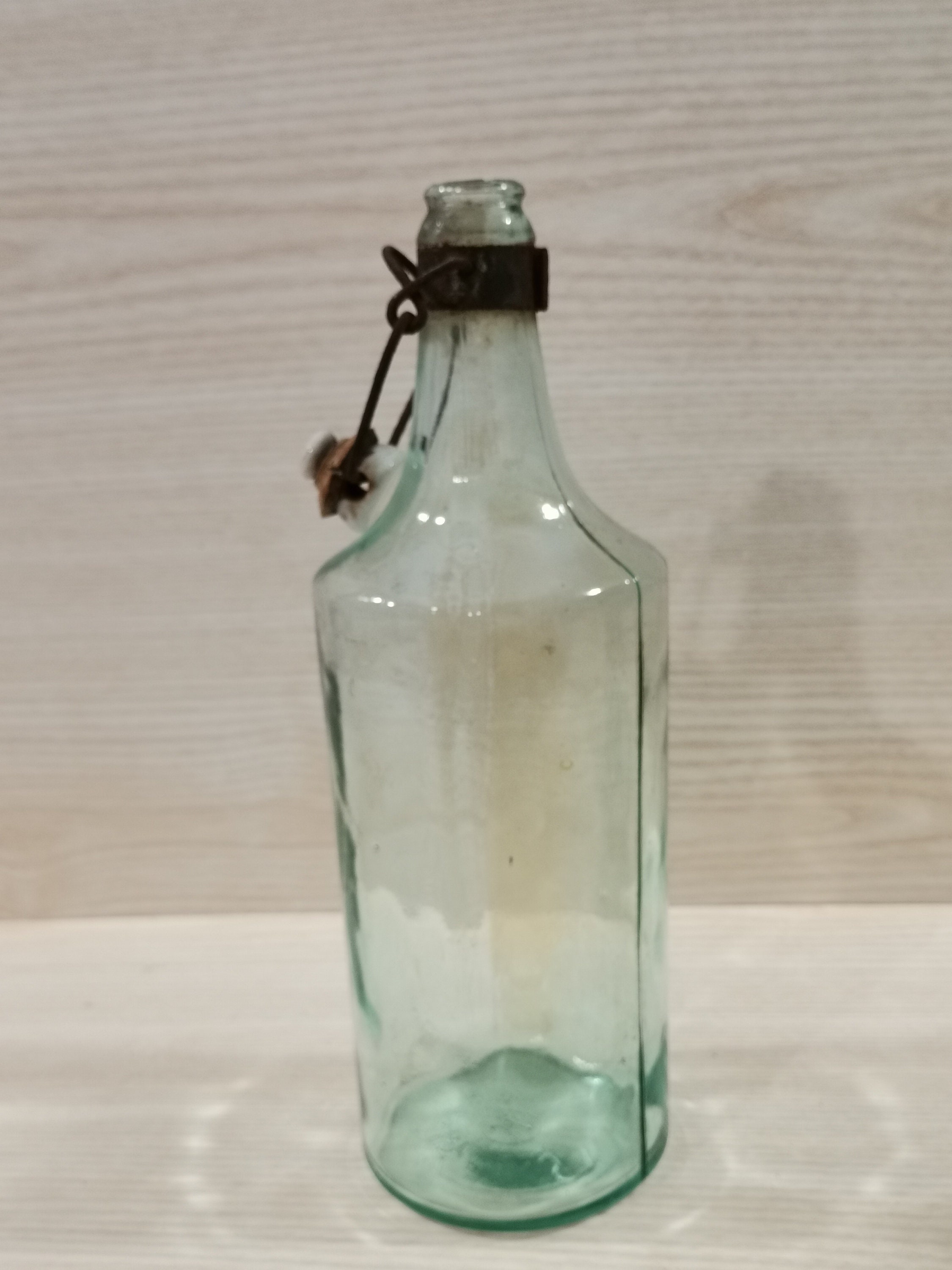ON SALE Vintage Glass Bottle Antique Glass Bottle Old Etsy Australia