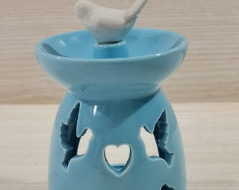 Aroma Lamp with a Bird , Oil Diffuser, Oil burner, Ceramic Oil Burner , Essential Oil Burner, Aromatherapy