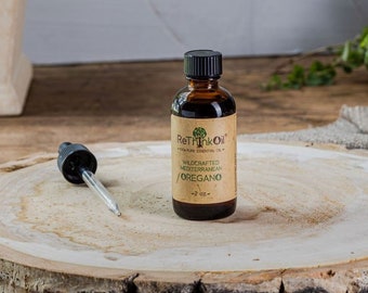 Wild Mediterranean Oregano Essential Oil - 1 oz 100% pure undiluted oil