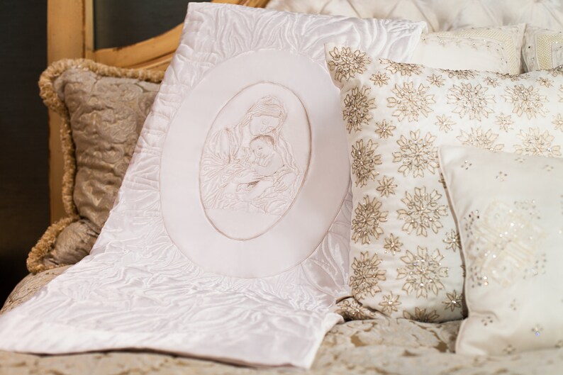 Christening Baptism Blessing Special Dedication Baby Blanket Etsy