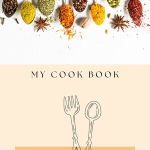 Printable Cooking Journal