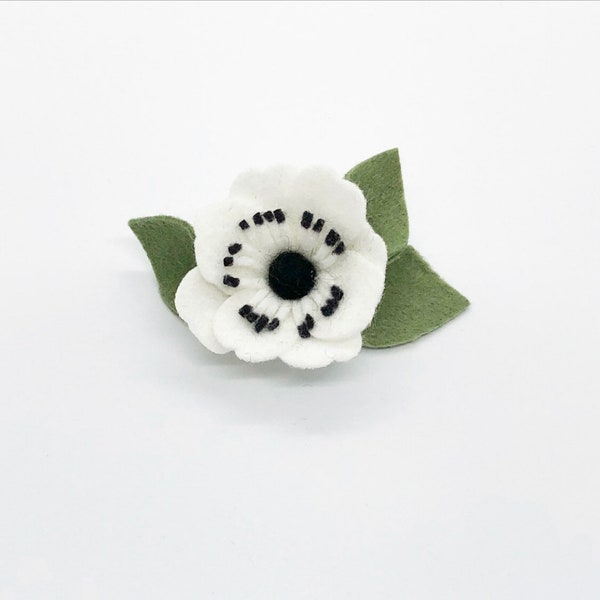 Felt Anemone Etsy