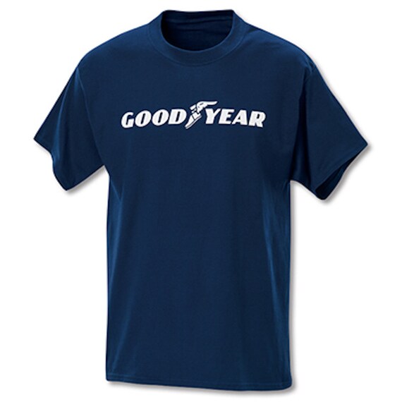 Brand New Goodyear Tires Mens Classic TShirt Navy Blue 100 Etsy