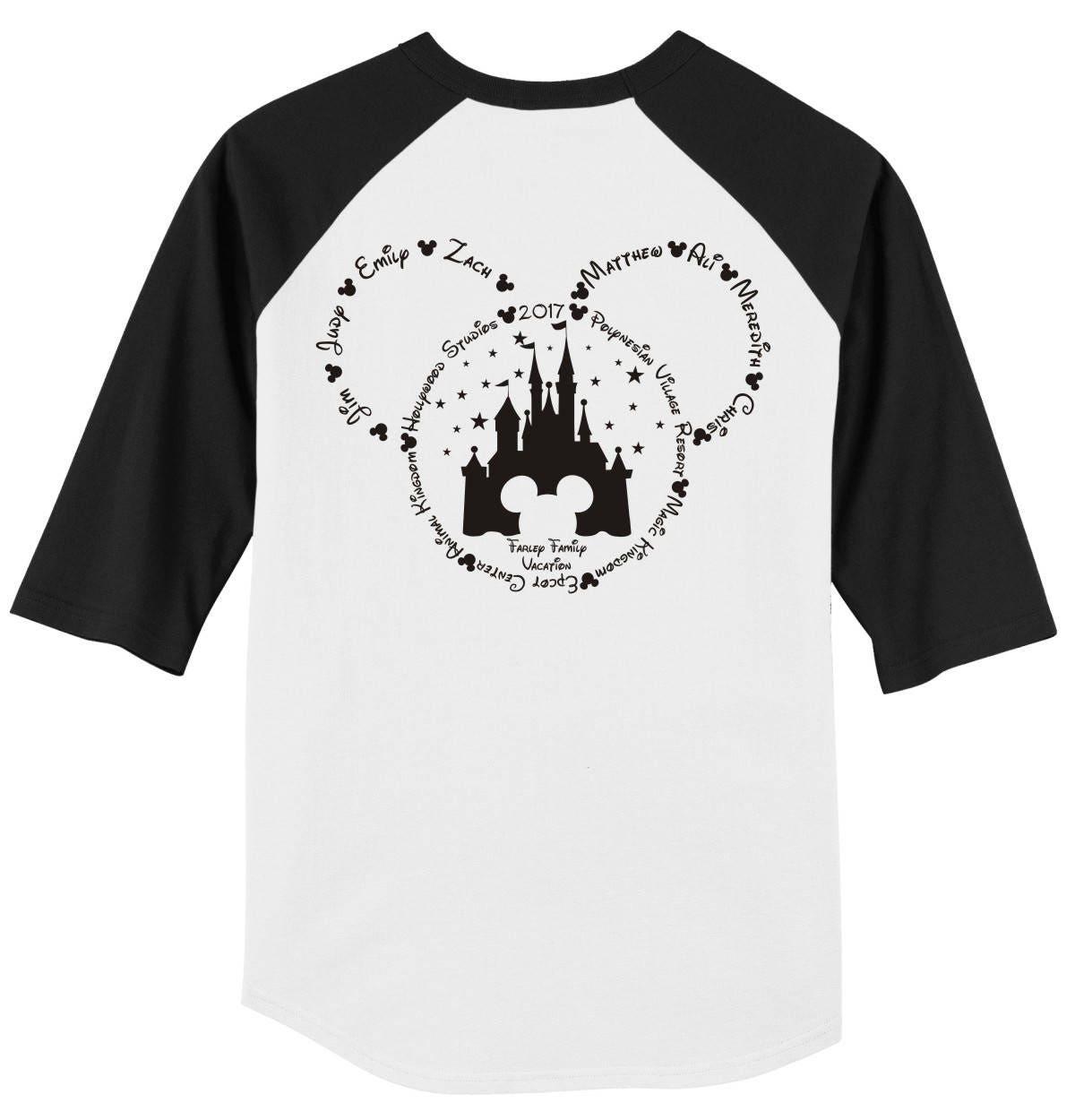 custom disney world shirts