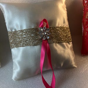 Wedding Ring Pillow Handmade