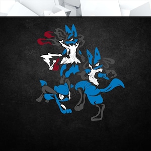 PKM - Vinyl Decal (Animation Anime Video Game Console Car Window Glass Acrylic Laptop Tablet PC Computer Tower Case Multi Color Art Decor)