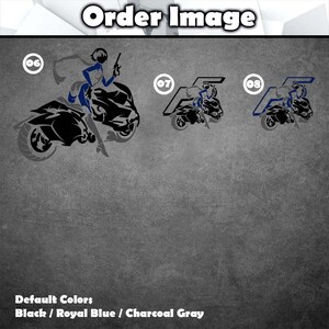 Vinyl Decal (Animation Anime Video Game Console Car Window Glass Acrylic Laptop Tablet PC Computer Tower Case Multi Color Art Decor) image 3