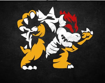SMB - Vinyl Decal (Animation Anime Video Game Console Car Window Glass Acrylic Laptop Tablet PC Computer Tower Case Multi Color Art Decor)