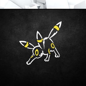 PKM - Vinyl Decal (Animation Anime Video Game Console Car Window Glass Acrylic Laptop Tablet PC Computer Tower Case Multi Color Art Decor)