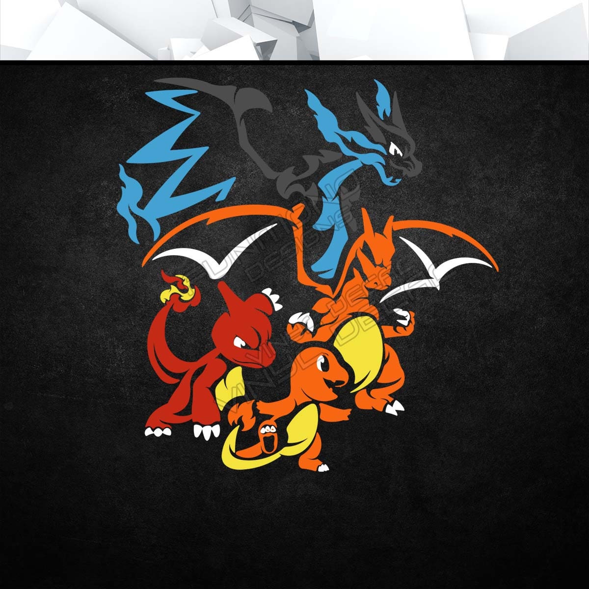 Charmander Waving Pikachu Pokémon Decal 3 Or 6 Inch Laptop - Foto 5