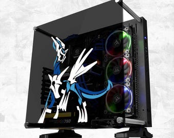 PKM - Vinyl Decal (Animation Anime Video Game Console Car Window Glass Acrylic Laptop Tablet PC Computer Tower Case Multi Color Art Decor)