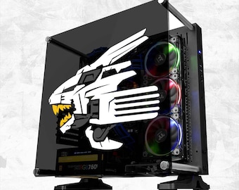 ZDS - Vinyl Decal (Animation Anime Video Game Console Car Window Glass Acrylic Laptop Tablet PC Computer Tower Case Multi Color Art Decor)