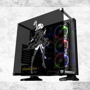 NIR - Vinyl Decal (Video Game Console Car Window Glass Acrylic Laptop Tablet PC Computer Tower Case Multi Color Art Decor)