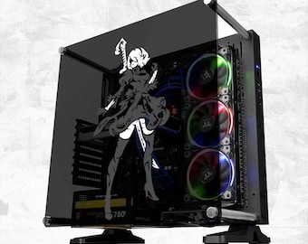 NIR - Vinyl Decal (Video Game Console Car Window Glass Acrylic Laptop Tablet PC Computer Tower Case Multi Color Art Decor)