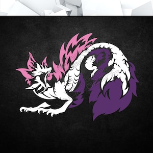 MSH - Decalcomania in vinile (Animazione Anime Videogioco Console Auto Finestrino Vetro Acrilico Laptop Tablet PC Computer Torre Custodia Multi Colore Arte Decor)