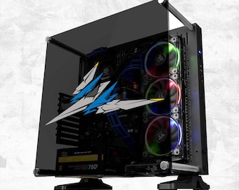 SFX - Vinyl Decal (Animation Anime Video Game Console Car Window Glass Acrylic Laptop Tablet PC Computer Tower Case Multi Color Art Decor)
