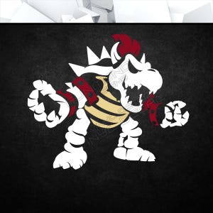 SMB - Vinyl Decal (Animation Anime Video Game Console Car Window Glass Acrylic Laptop Tablet PC Computer Tower Case Multi Color Art Decor)