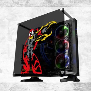 MGM Vinyl Decal Transfer (Video Game Console Car Window Glass Acrylic Laptop Tablet PC Computer Tower Case Multi Color Art Decor) bild 1
