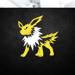 PKM - Vinyl Decal (Animation Anime Video Game Console Car Window Glass Acrylic Laptop Tablet PC Computer Tower Case Multi Color Art Decor)