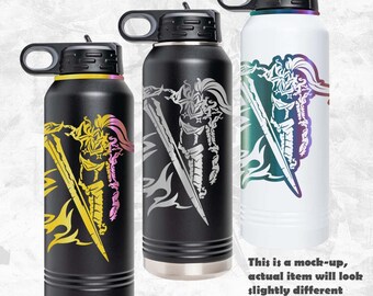 SLL - Stainless Steel Water Bottle (Animation Anime Fantasy Reusable Durable Insulated Eco-friendly BPA Lead Free)