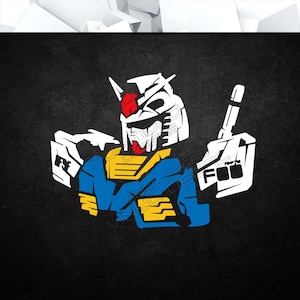 MSG - Naklejka winylowa (animacja anime konsola do gier wideo szyba samochodu szkło akrylowe laptop tablet komputer PC obudowa wieża wielokolorowa dekoracja artystyczna)