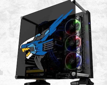 ZDS - Vinyl Decal (Animation Anime Video Game Console Car Window Glass Acrylic Laptop Tablet PC Computer Tower Case Multi Color Art Decor)