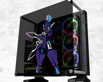 PKM Vinyl Decal Transfer (Animation Anime Video Game Console Car Window Glass Acrylic Laptop Tablet PC Computer Tower Case Multi Color Art)