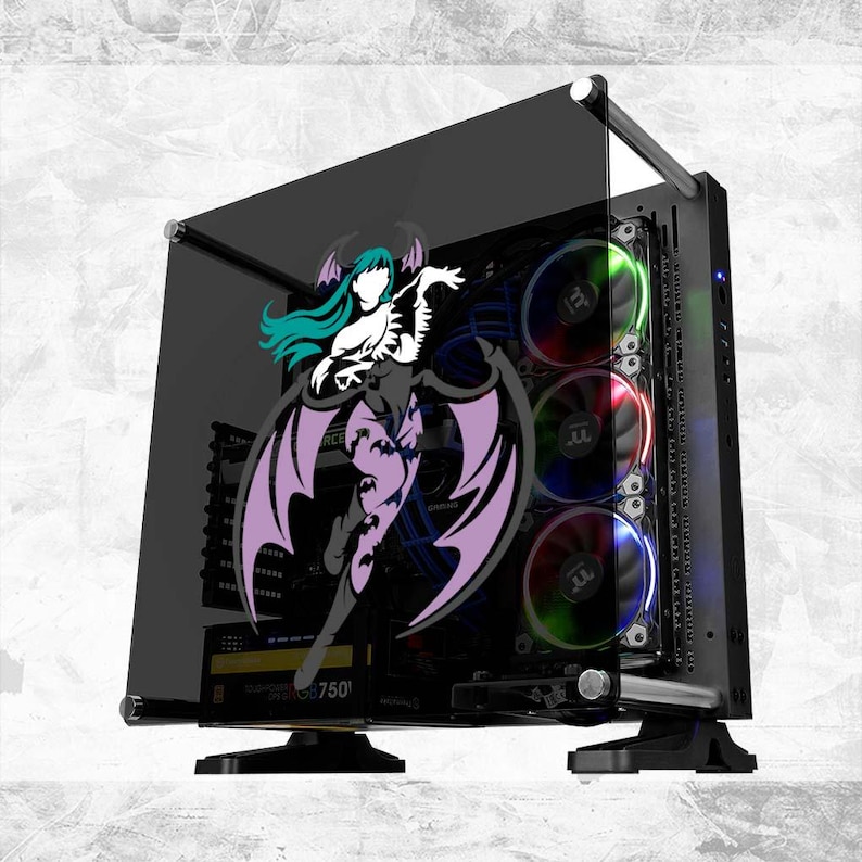Vinyl Aufkleber Transfer (Videospiel Konsole Auto Fenster Glas Acryl Laptop Tablet PC Computer Tower Case Multi Color Art Decor) Bild 1