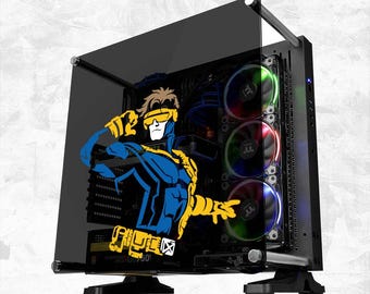 MVL - Vinyl Decal Transfer (Animation Comics Game Console Car Window Glass Acrylic Laptop Tablet PC Computer Tower Case Multi Color Art)