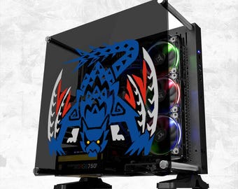 MSH - Vinyl Decal (Animation Anime Video Game Console Car Window Glass Acrylic Laptop Tablet PC Computer Tower Case Multi Color Art Decor)