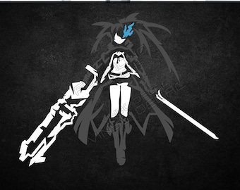 BRS - Vinyl Decal (Animation Anime Video Game Console Car Window Glass Acrylic Laptop Tablet PC Computer Tower Case Multi Color Art Decor)