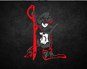Vinyl Aufkleber (Animation Anime Videospiel Konsole Auto Fenster Glas Acryl Laptop Tablet PC Computer Tower Fall Multi Color Art Decor)