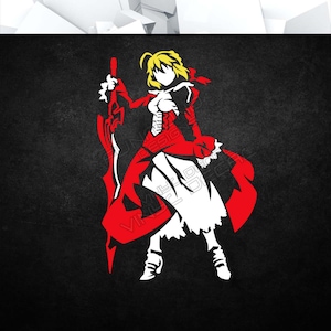 FTE - Vinyl Decal (Animation Anime Video Game Console Car Window Glass Acrylic Laptop Tablet PC Computer Tower Case Multi Color Art Decor)