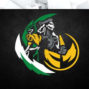 PWR - Decalcomania in vinile (Supereroe Videogioco Console Auto Finestrino Vetro Acrilico Laptop Tablet PC Computer Torre Custodia Multi Colore Arte Decorativa)