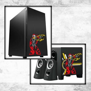 MGM Vinyl Decal Transfer (Video Game Console Car Window Glass Acrylic Laptop Tablet PC Computer Tower Case Multi Color Art Decor) bild 5