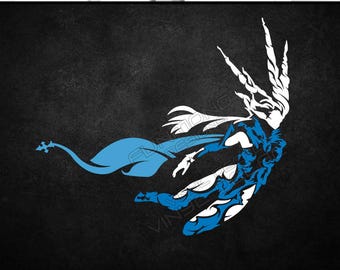 FNF - Vinyl Decal (MMORPG Online Video Game Console Car Window Glass Acrylic Laptop Tablet PC Computer Tower Case Multi Color Art Decor)
