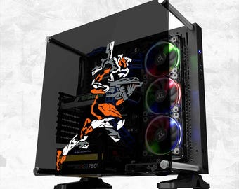 EVA - Vinyl Decal (Animation Anime Video Game Console Car Window Glass Acrylic Laptop Tablet PC Computer Tower Case Multi Color Art Decor)