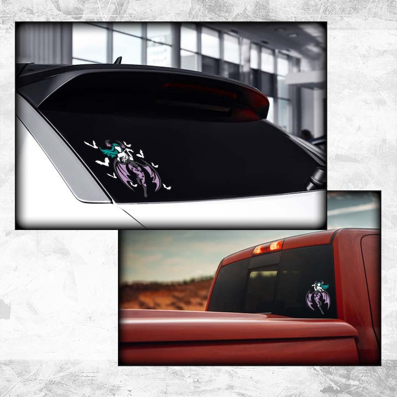 Vinyl Aufkleber Transfer (Videospiel Konsole Auto Fenster Glas Acryl Laptop Tablet PC Computer Tower Case Multi Color Art Decor) Bild 4