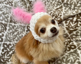 ANY Size! Easter bunny rabbit dog hat - XS Small Medium Large XL