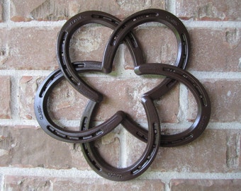 Yuezoloz Lucky Horseshoe Black,Cast Iron Horseshoe Wall Decor