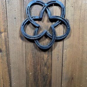 Hufeisen Stern Wanddekoration
