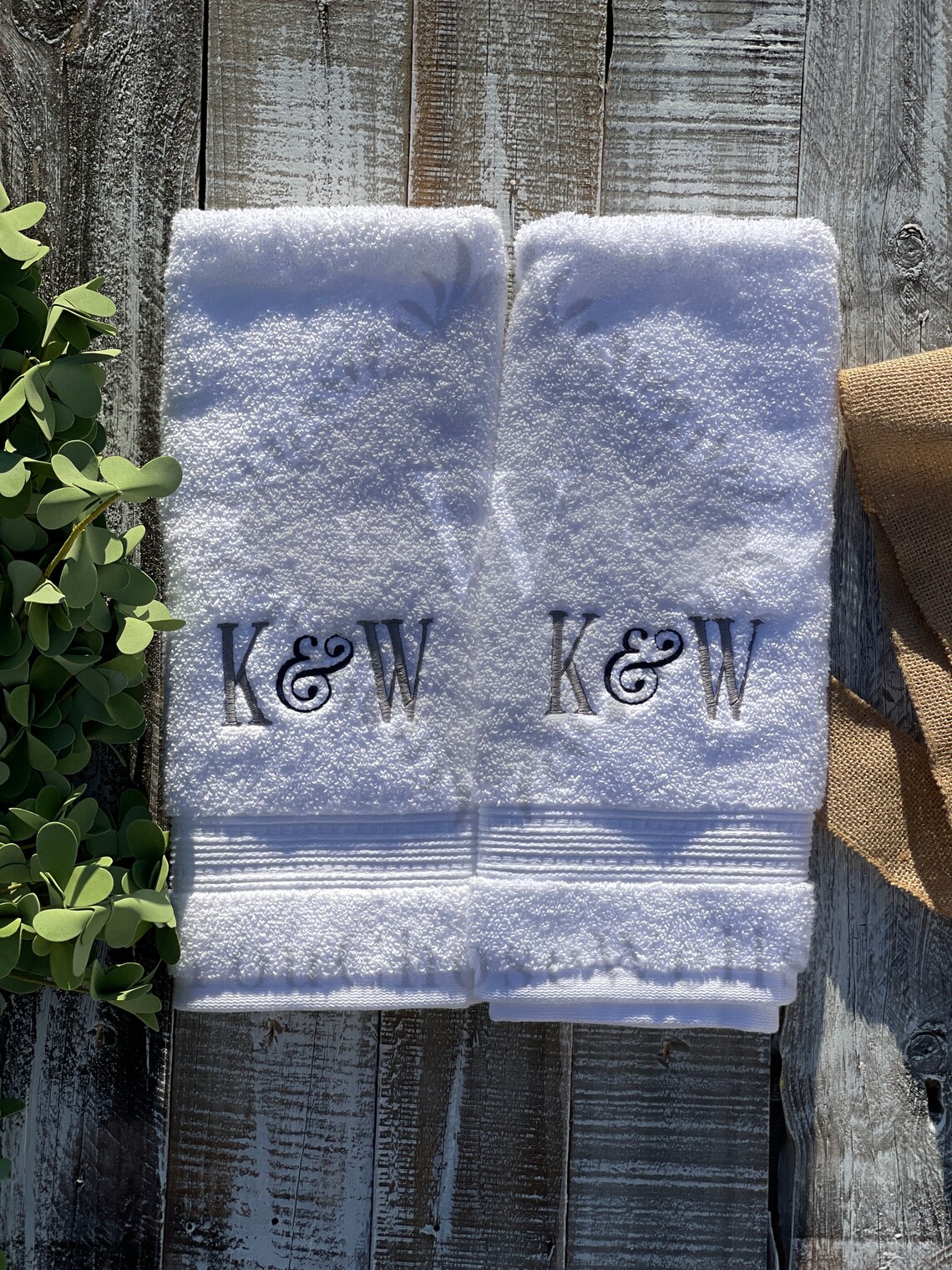 Mr. and Mrs. Custom Bath Towel Personalized Wedding Gift Etsy