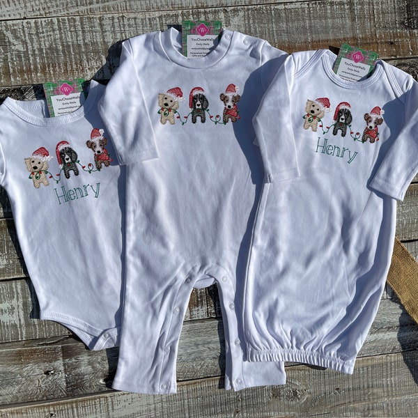 Baby Boy Christmas Outfit Etsy