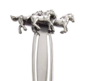 925 Solid Sterling Silver Horse BOOKMARK