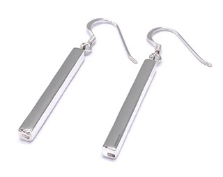 Orecchini Pendenti Teschi Gotici In Argento Sterling 925 – Real Metal, Made In USA, SS016