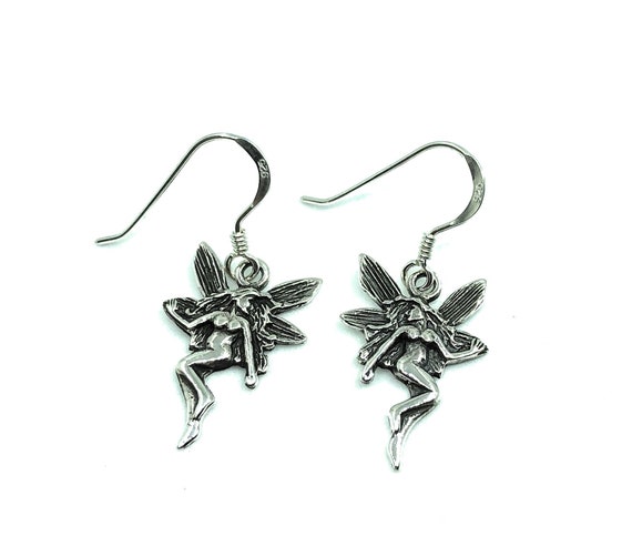Orecchini A Perno Con Ali D'Angelo In Argento Sterling 925 – Con Marchio, Peso 2g, In Confezione Velluto - 2