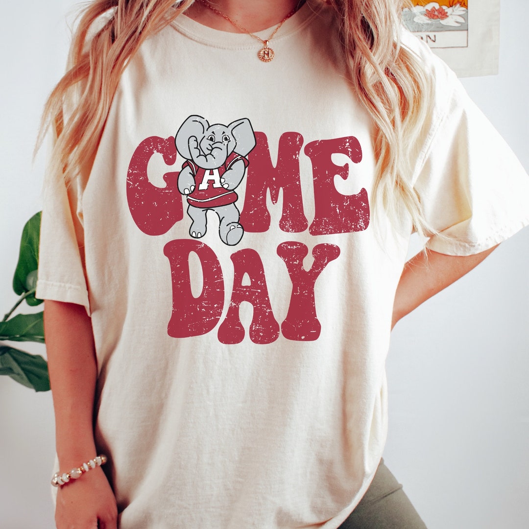 Vintage Alabama Game Day Shirt Game Day Roll Tide Shirt Unisex Crimson