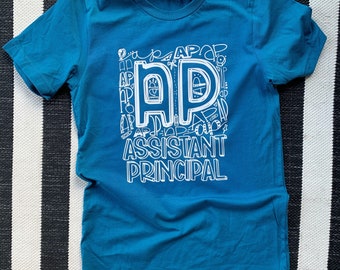 Principal || Assistant Principal School Shirt